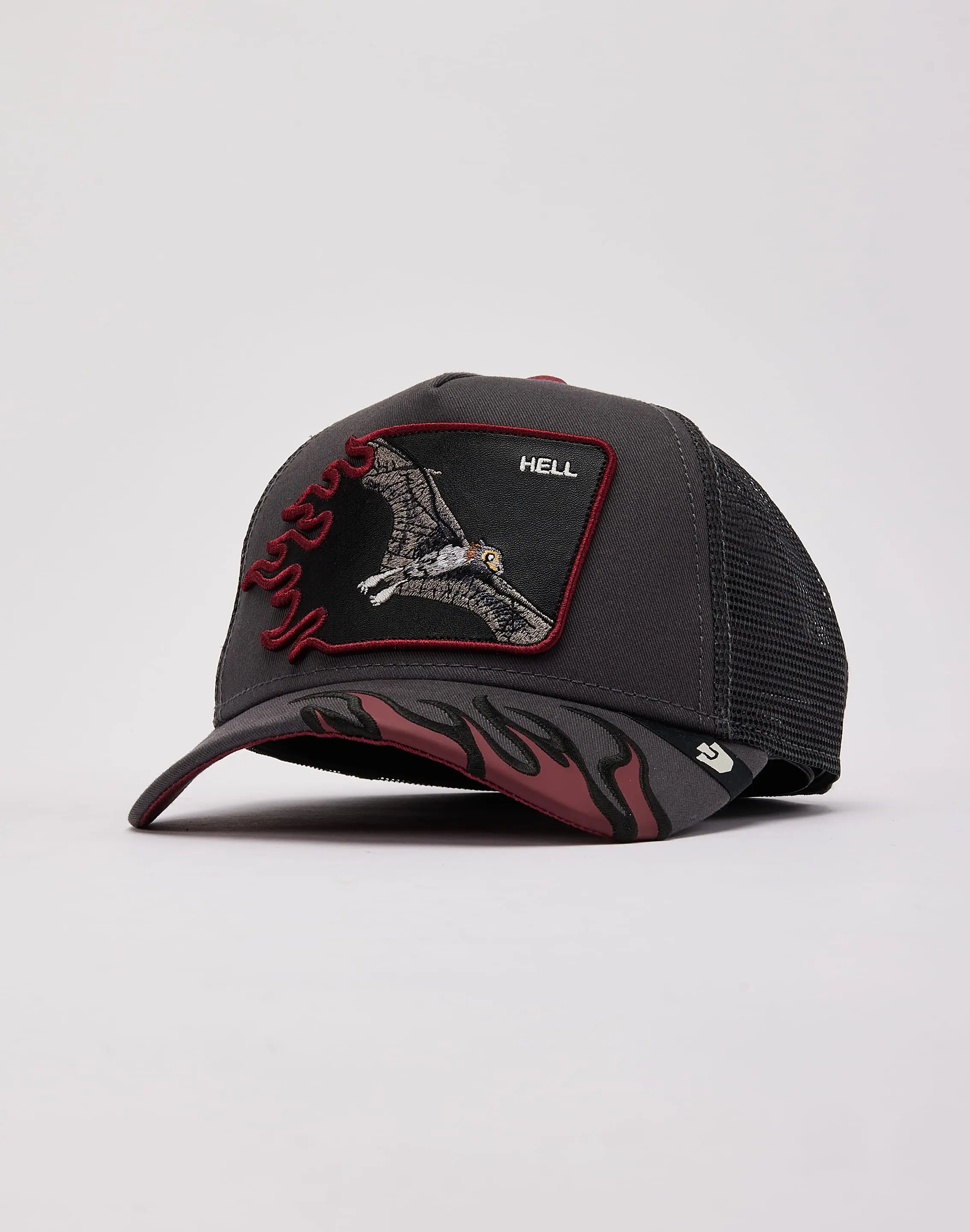 Mens Goorin Bros Hell Flames Trucker Hat