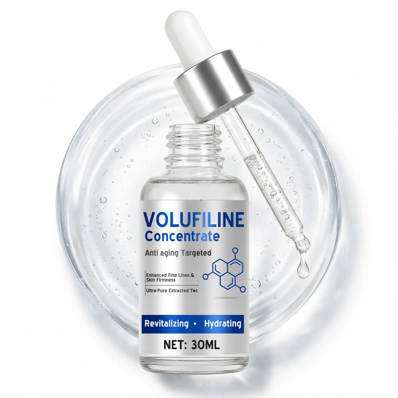Anti-Aging Facial Concentrate – Volufiline Formula for Lifting, Firming & Smoothing Wrinkles, 30ml