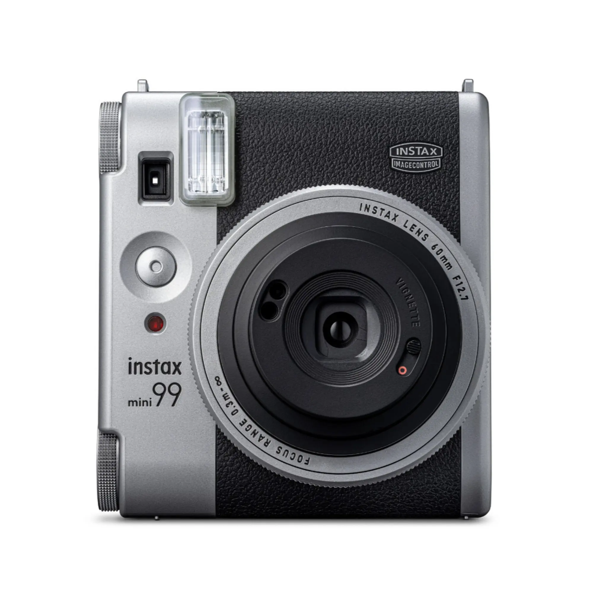 Fujifilm Instax Mini 99 Silver Instant Camera Photographic Kit - Includes Film, Rechargeable Battery, Manual, Built-In Features, Metal Accessories