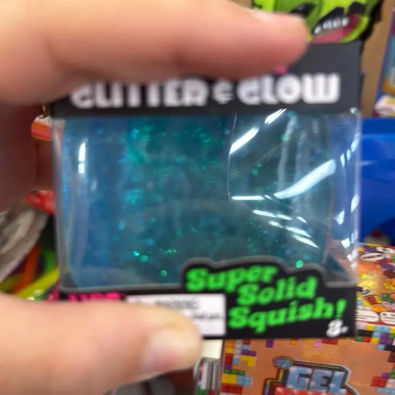 Glitter glow cube authentic stress relief toy