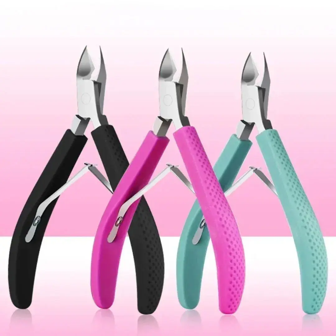 Cuticle Nippers & Nail Clipper Set | Stainless Steel Ingrown Nail & Dead Skin Remover
