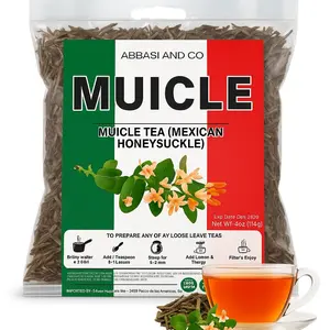 VIRAL Muicle Té (Mexican Honeysuckle Herbal Tea) 100% Natural, Vegan, Non-GMO:, Infusiones Naturales, Caffeine-Free Loose Leaf Tree - Traditional