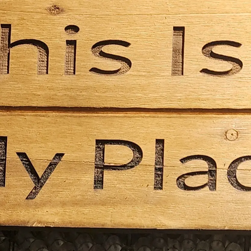 Custom engraved signs