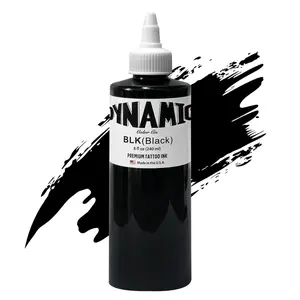 Megahit 8oz Tattoo Ink | Fade Resistant High Pigment Formula | Skin Safe Professional Tattoo Supplies For Artists & Studios