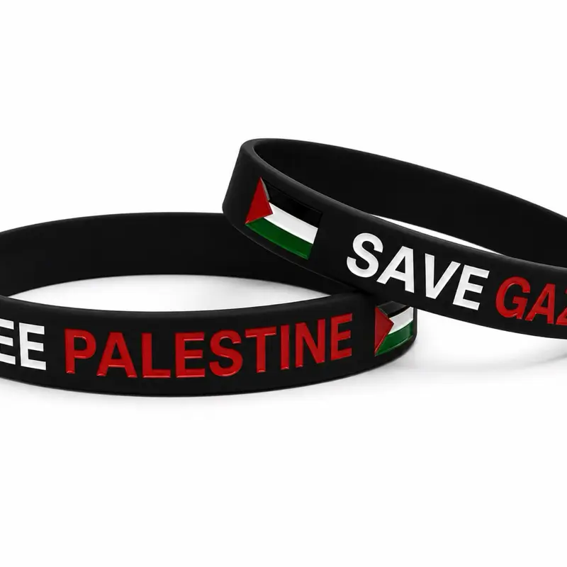 Free Palestine Wristband - Wear the Resistance, Casual Trendy Jewelry, Fashionable Bracelet, Jewelry Accessory