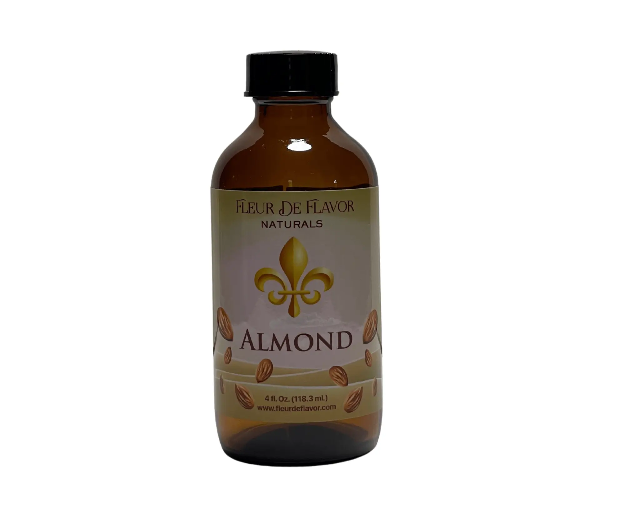 Fleur De Flavor Natural Almond Flavor 375ml -for Baking
