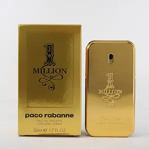 Paco Rabanne 1 Million 1.7oz EDT for Men- Spicy Fresh Leather Scent