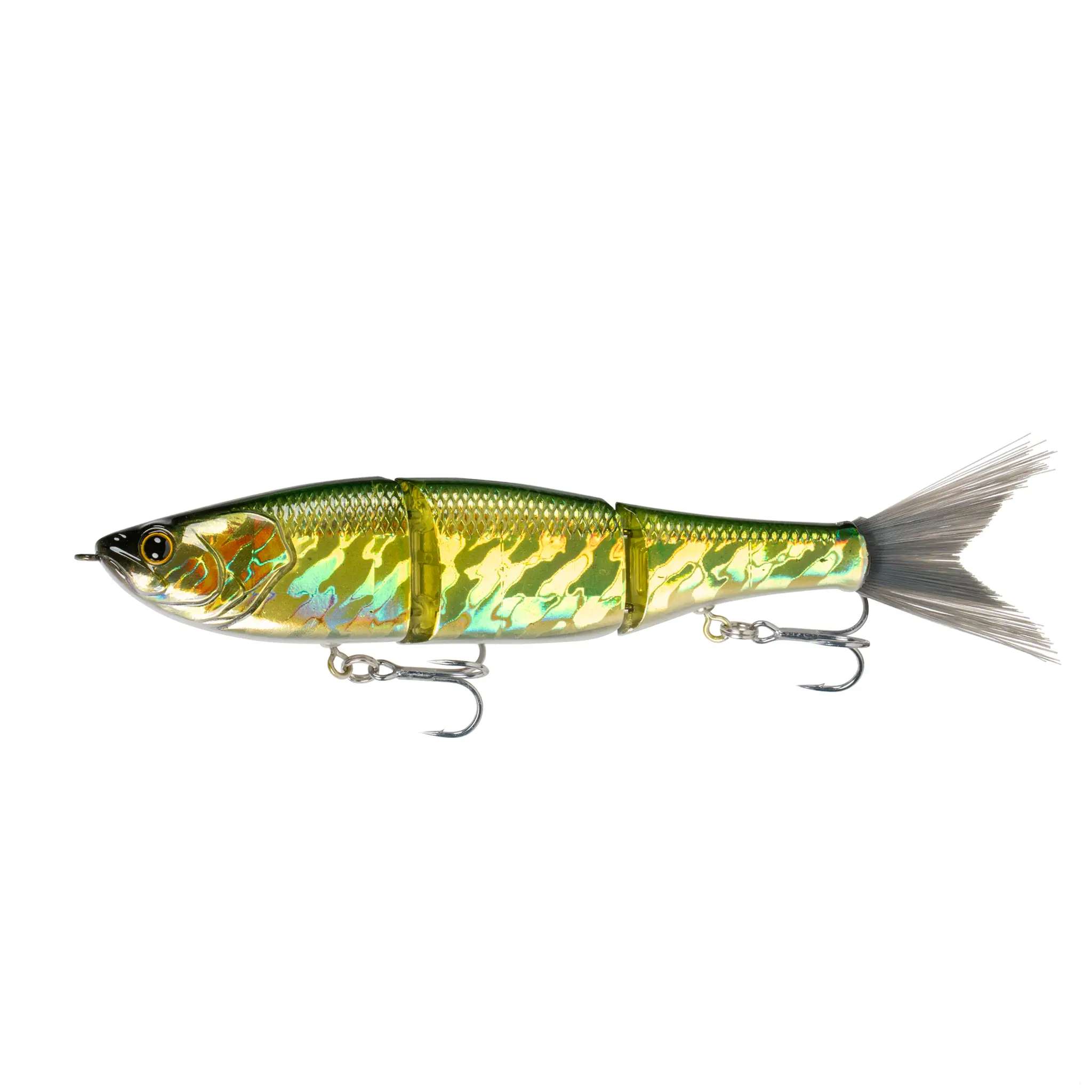 Speed Draw 5.5 Multi-Joint Coastal Series Striped Bass Lure - React-to-Twitches Artificial Saltwater Fishing Tackle for Coastal & Bass Fishing Sports, Saltwater Fishing Lures