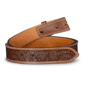 León handmade leather belt