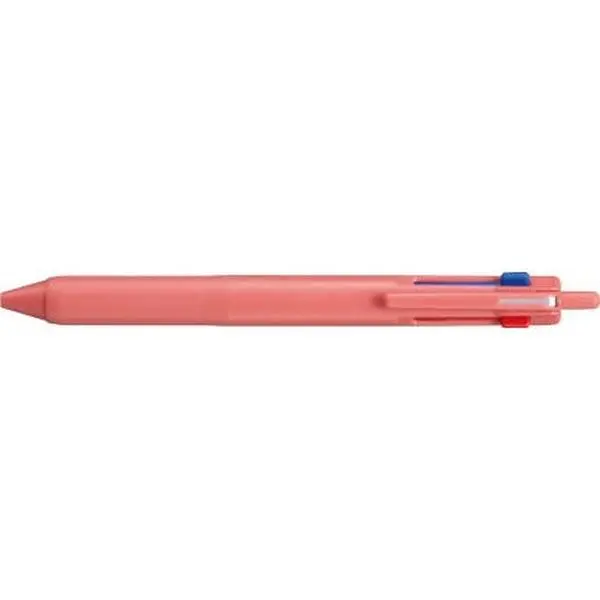 Jetstream 3-Color Ballpoint Pen, 0.5mm Tip, PVC Body, Smooth Ink, Easy Color-Switching Office Writing Tool