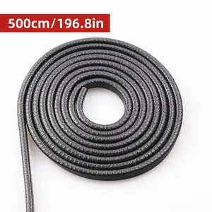 16.4FT No-Glue Car Door Edge Guards, Metal Core Anti-Scratch Trim Strip, Universal Flexible Door Edge Protection for Cars SUVs