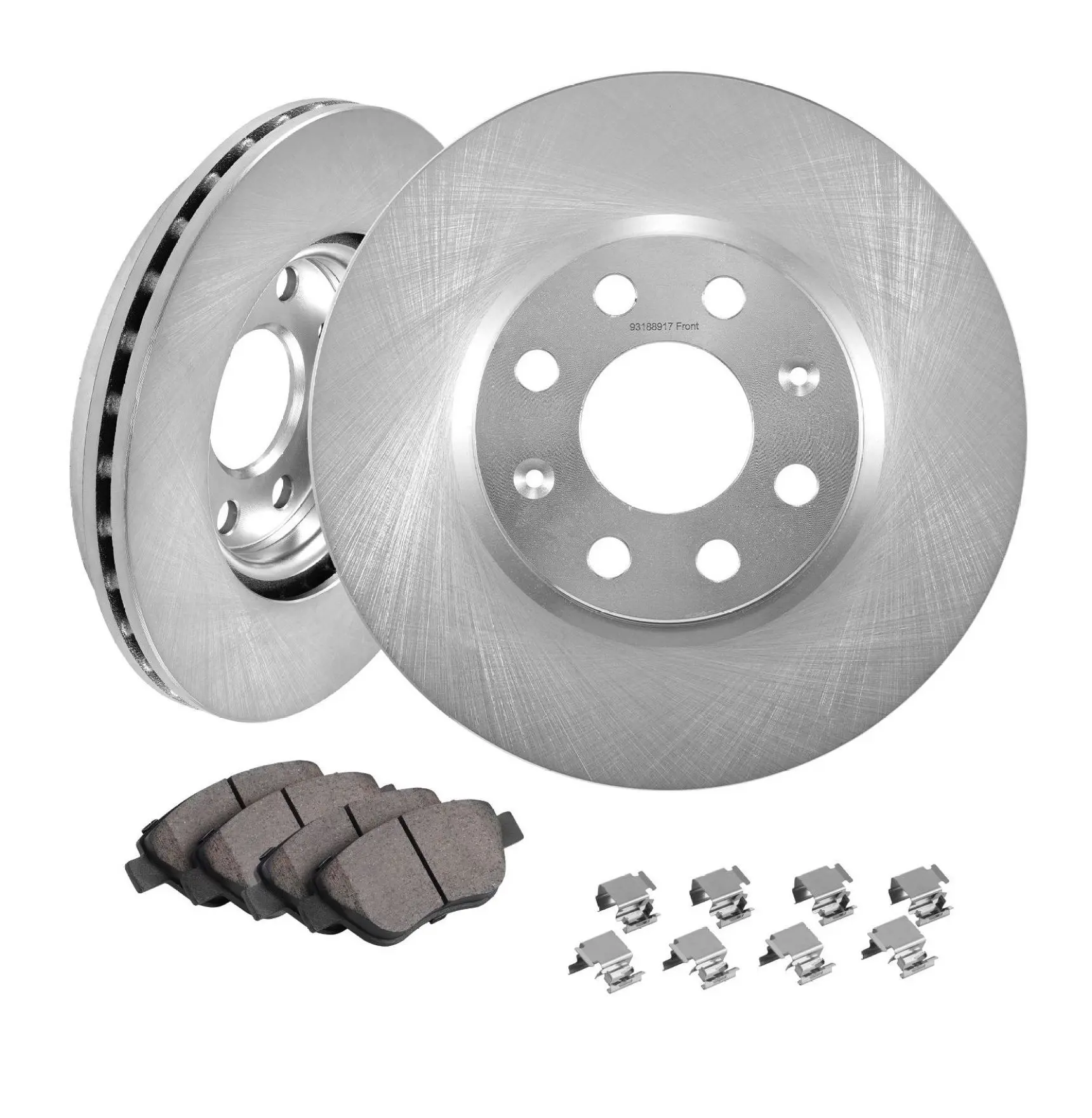 Vauxhall Adam/Corsa D Front Brake Kit - 257mm Rotors & Ceramic Pads Default