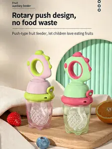 Baby Fruit & Vegetable Feeder, Silicone Baby Fruit Teether #GLOBAL PICKS toys grown baby fruit feeder fruit feeder for baby baby food feeder silicone fruit teether baby teether feeder baby fruit nibbler infant fruit pacifier teether baby comfy fidgets12