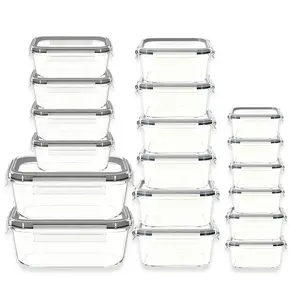 18 Pack Glass Food Storage Containers with Airtight Lids – BPA Free Meal Prep Set, Microwave Freezer Dishwasher Safe, Mother’s Day Gift for Mom Who Loves Cooking