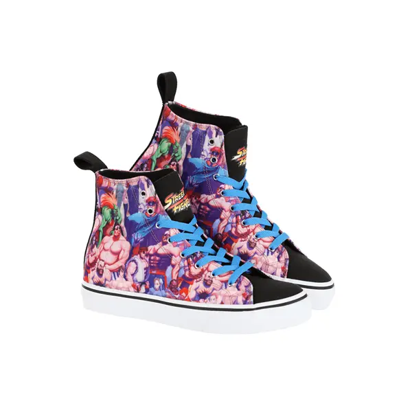 Women's Street Fighter High Top Sneakers
