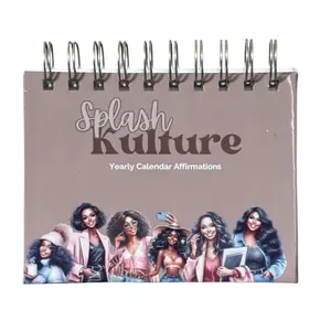 2025 Affirmation Desktop Calendar by Splash of Kulture