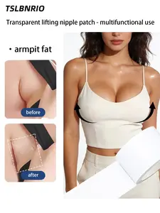 Women's Large Size Invisible Transparent Breast Patch Bandage, Multi-Functional Lift & Fix, Versatile Breast Patch Accessories, Sticky Bra Pads, Sticky Bra Inserts