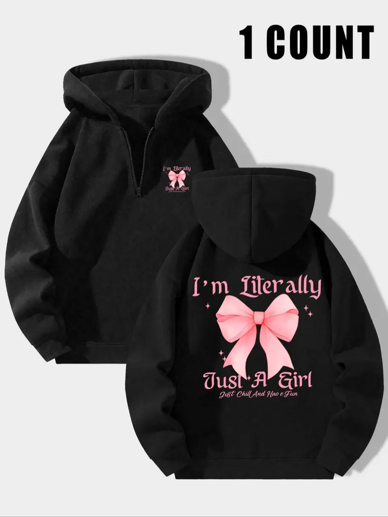 american y2k pink hoodie im just a girl - TikTok Shop