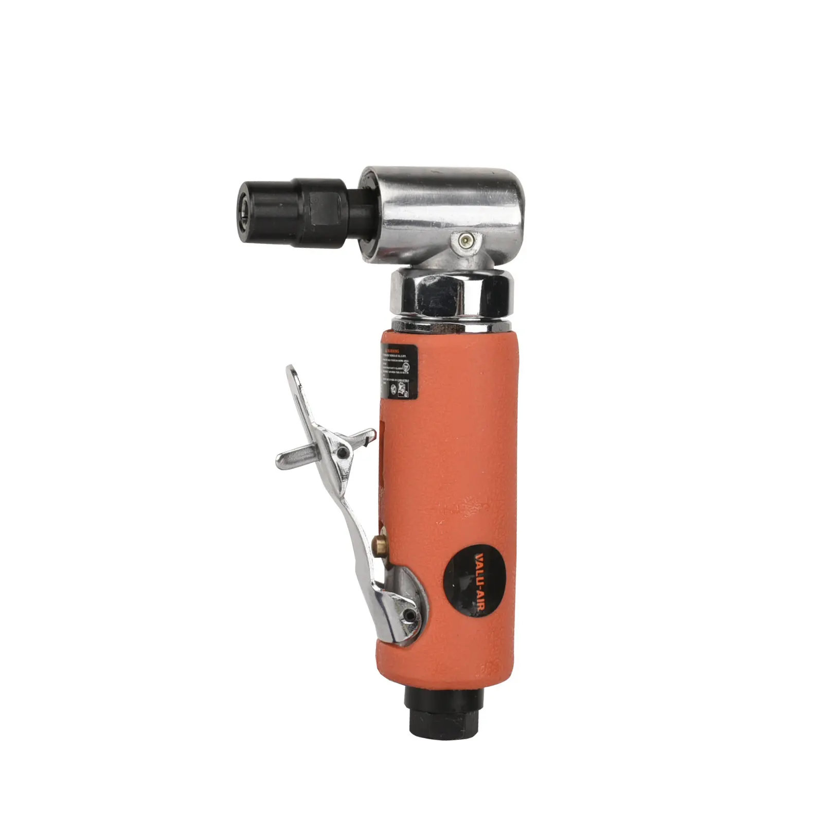 Valu-Air 7315 Aluminum 1/4-Inch Mini Angle Air Die Grinder, High-Speed Tool for Detail Work with Safe Start Feature