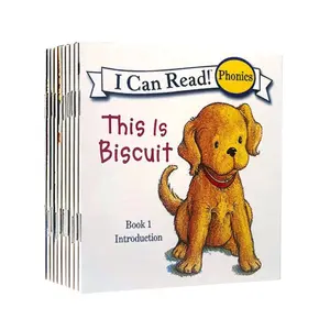 Biscuit First Edition Natural Reading Picture Book Set, Includes Long & Short Vowels, Basic Grammar, English Reading Practice, Home Learning