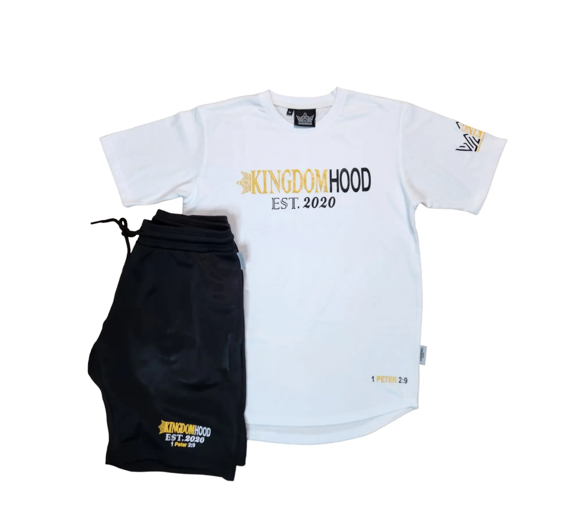 Kingdomhood Custom-made T-shirt & Polyester Shorts Set