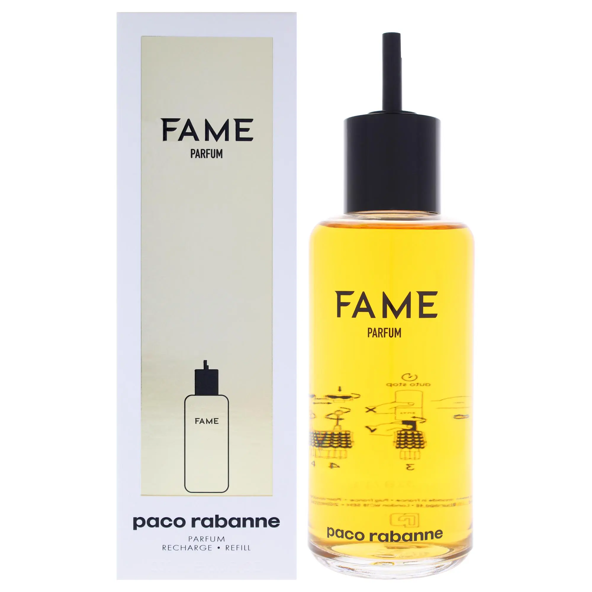 Fame by Paco Rabanne Women's Refillable Parfum Spray, 6.8oz
