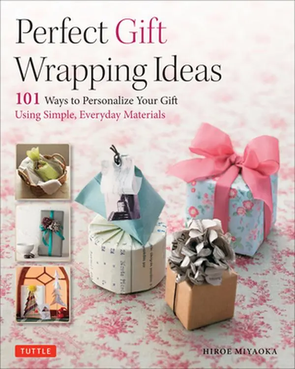 USED Book - Perfect Gift Wrapping Ideas: 101 Ways to Personalize Your Gift Using Simple, Everyday Materials by Miyaoka, Hiroe (Paperback) - english