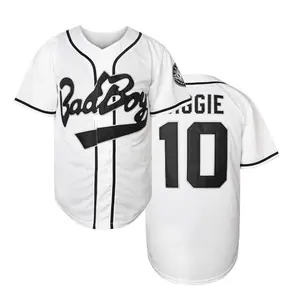 Men's baseball jersey #10, polyester fiber breathable, men's shirt for sports, indoor and outdoor wear, embroidered print