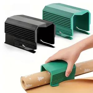 Christmas Gift Wrapping Paper Cutter High Precision Blade Manual Cutting Tool Craft DIY Scrapbooking Portable Slider Paper Trimmer Birthday Gifts/Home Office Battery-Free Efficient Precision