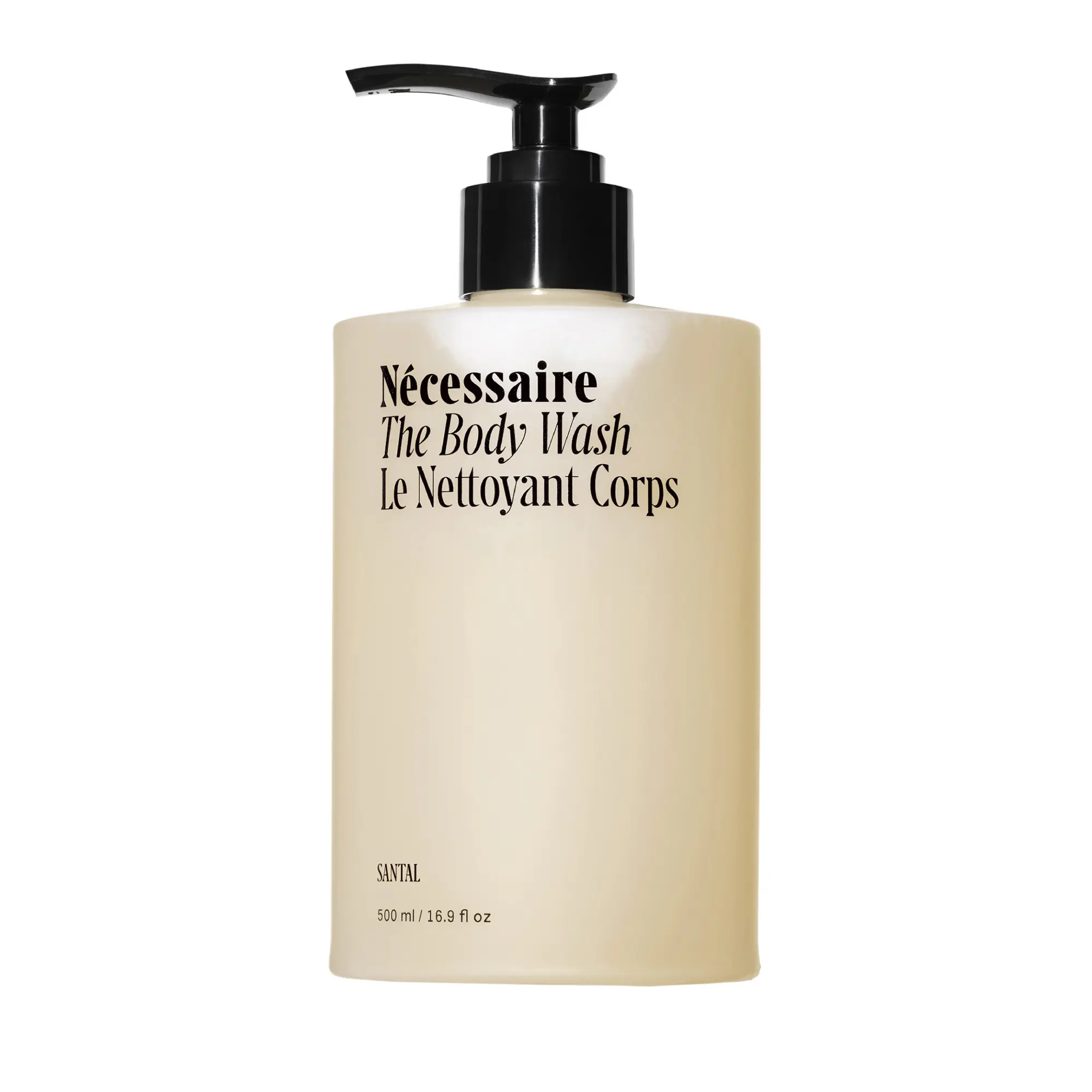 Nécessaire The Body Wash Santal — Multi-Mineral Shower Gel Cleanser for Women + Men — Non-Comedogenic Body Wash with Niacinamide. 500ml OR 250ml