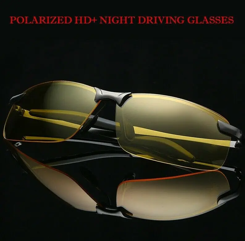 Tac Polarized Night Vision glasses Anti-Glare Driving Sports night view glasses