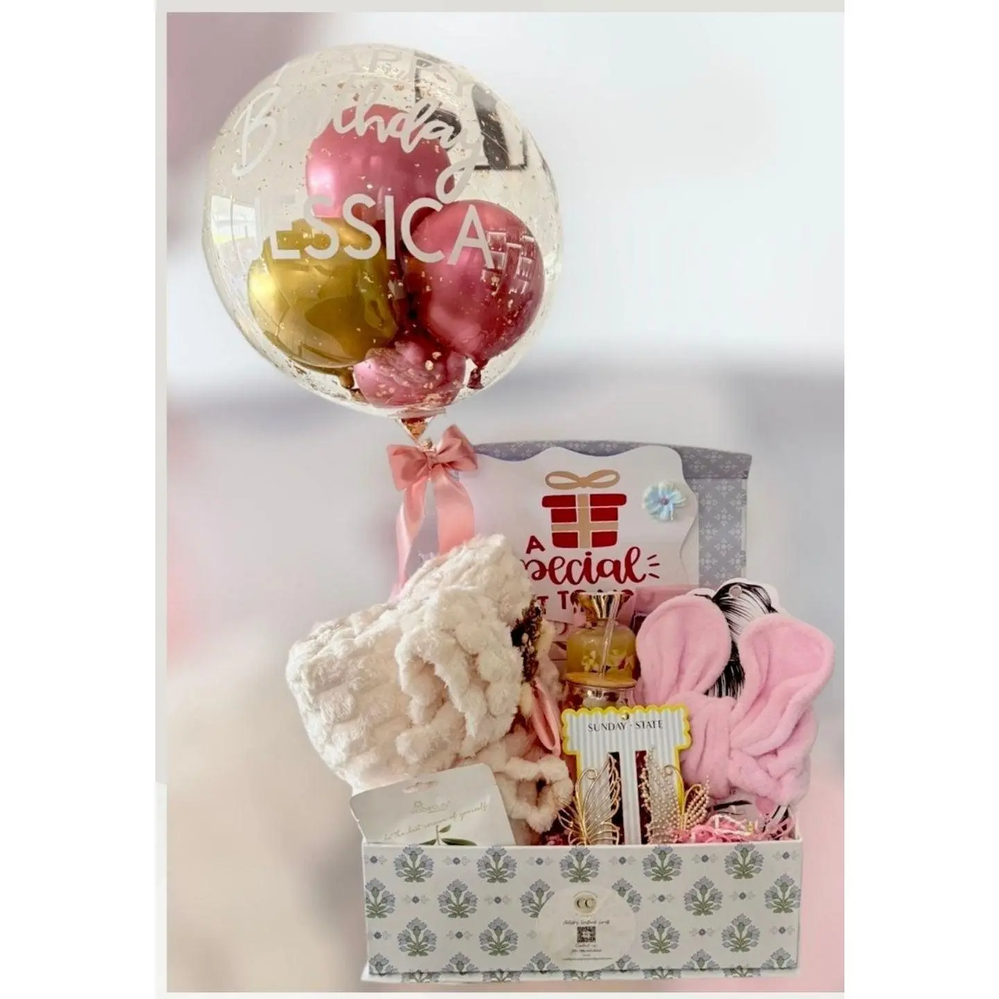 Luxury Birthday Pamper Basket | Spa & Self-Care Gift for Her | Local Miami Delivery