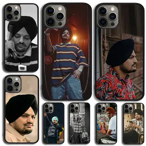 Sidhu Moosewala Hot Case For iPhone 11 12 13 14 15 16 Pro Max Cover For iPhone 13 12 Mini XR X XS Max Plus 2020