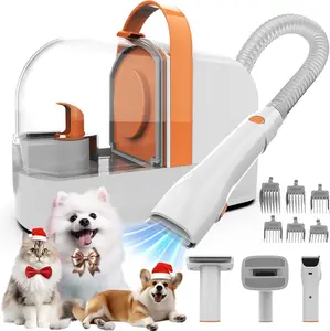 Vacuum, Kit with Pet Clippers, 12,000Pa Vacuum for Dogs, Low Noise Cleaning Tool in 1, PG10 Vacuum, Kit with Pet Clippers, 12,000Pa Vacuum for Dogs, Low Noise Cleaning Tool in 1, PG10