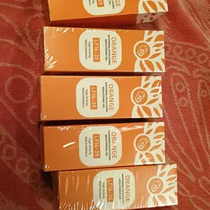 Orange Scented Exfoliator Clear Gel LF16-35 - Gentle Exfoliation for Face & Body, Deep Cleansing, Nourishing & Moisturizing, Suitable for All Skin Types