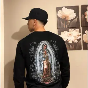 Virgin Mary Long Sleeve Shirt vintage  graphic  tees