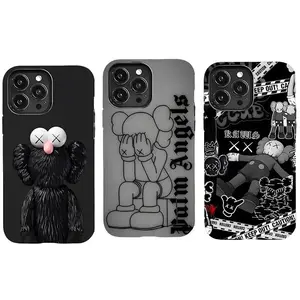 Sitting Kaws Phone Case, Angels Gifts, Suitable phone Cases For iPhone 17-12 Promax Pro Plus,It's a great gift for a good friend,gift for him for her Best Gift