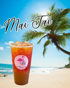 Mai Tai Loaded Tea - 298mg of Caffeine, Less than 1 Carb, 3.75 Calories, ZERO SUGAR - Peach, Tropical Fruit & Pineapple flavors