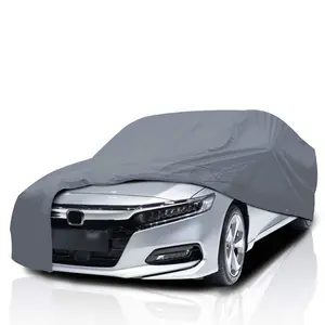Car Cover for Chevrolet Malibu 2004-2018 Sedan 4-Door / 5 Layer Semi Custom Fit Full Coverage Heavy Duty All Weather Protection Breathable Dust Wind Shield