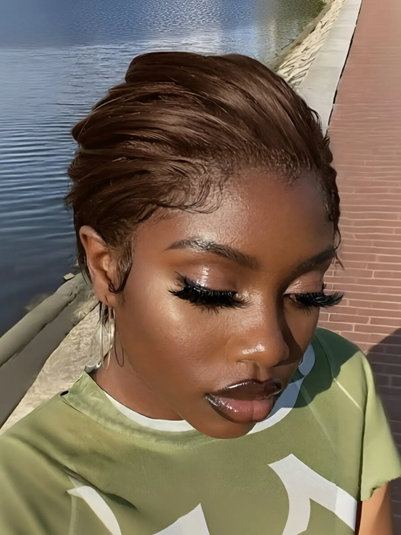 Pixie Wig Pixie Cut 13x4 Frontal Lace, Lace Front Wigs, Natural Human Hair Wig, Natural Looking Wig, Elegant Straight Bob Wig, 150% Density, Everyday & Special Events