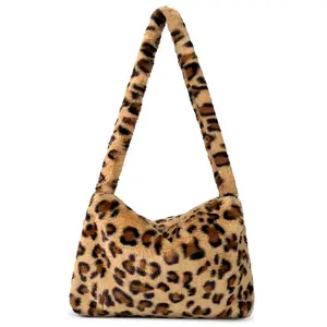 Fuzzy Tote Bag Y2K Fluffy Shoulder Bag Women Furry Purse Large Cute Plush Bag Ladies Faux Fur Bag For Autumn And Winter, Cute Shoulder Bags, Everyday Bag, Bags For Women, Handbags For Women,summervibes