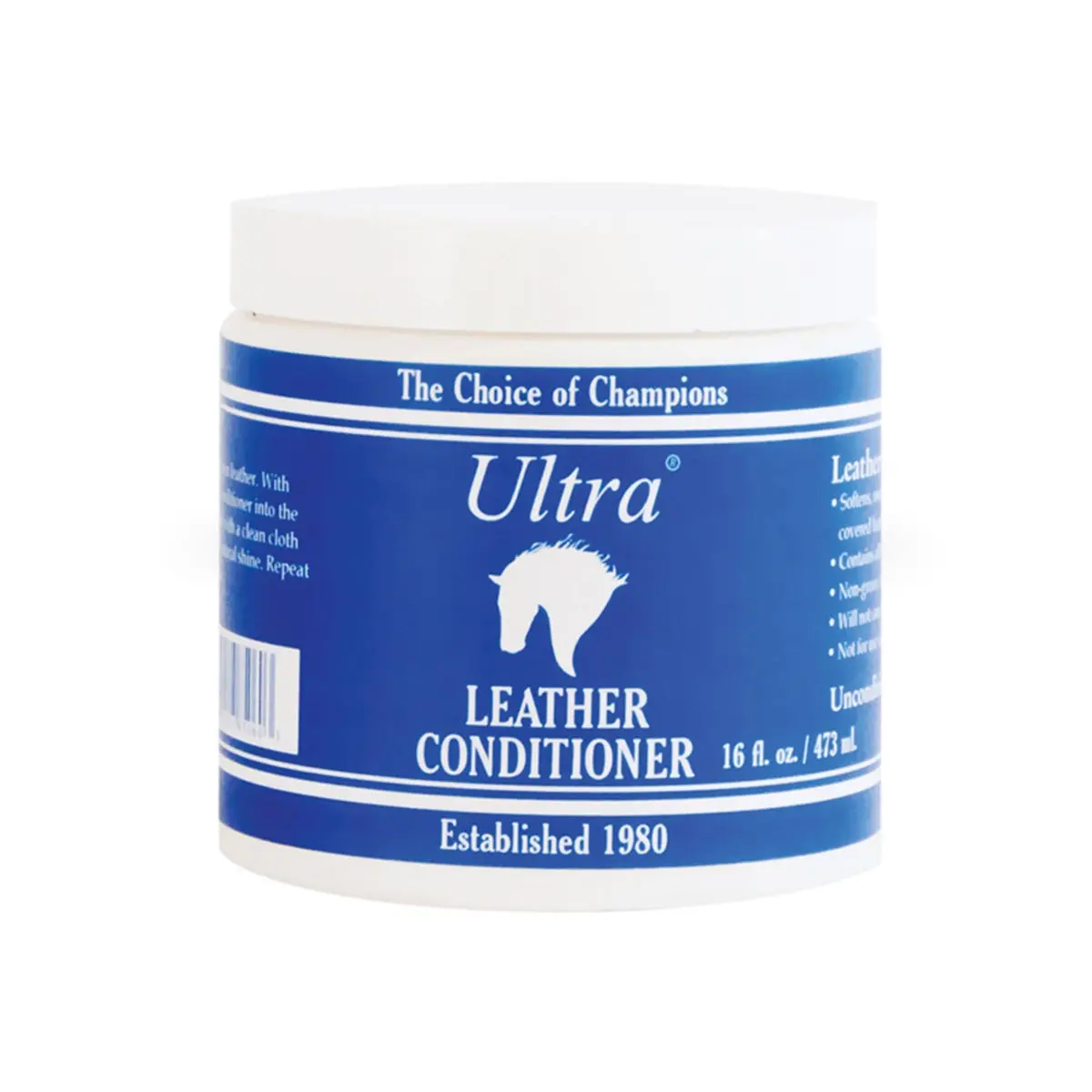 Ultra Leather Conditioner for Equestrian Gear - Non-Greasy Formula for Flexible, Long-Lasting Protection that Rejuvenates Old Leather, Restores Old Leather