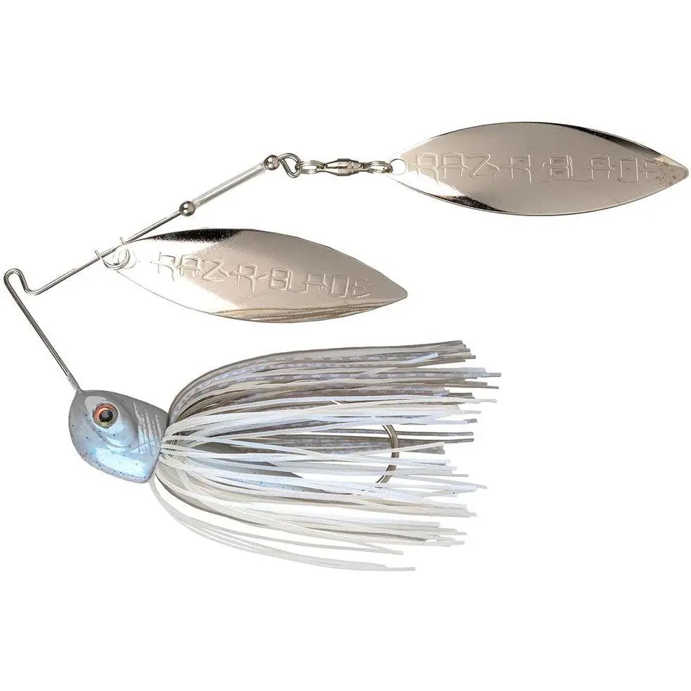 Tour Grade Bottom Dweller Spinnerbait Lure for Deep Bass Fishing, Realistic Baitfish Design with Keel Weight and High-Flash Willow Blades, Bass Fishing Lures, Fishing Equipment Lures