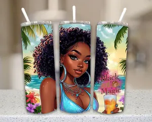 Black Girl Magic Tumbler