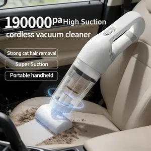 Wireless Vacuum Cleaner for Home Use — High Suction Power, Low Noise, Dust & Cat Hair Removal, Handheld Compact Design, Suitable for Car