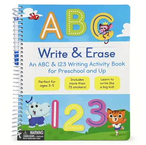 Write & Erase ABC and 123 -- Cottage Door Press - Spiral