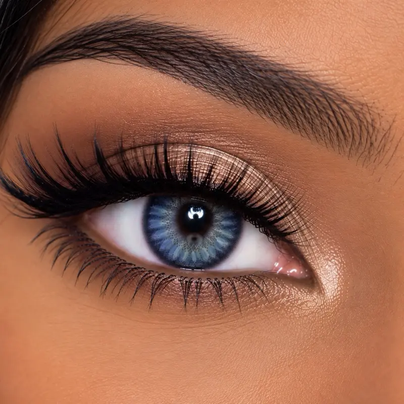 Lash applicator tool and eyes makup