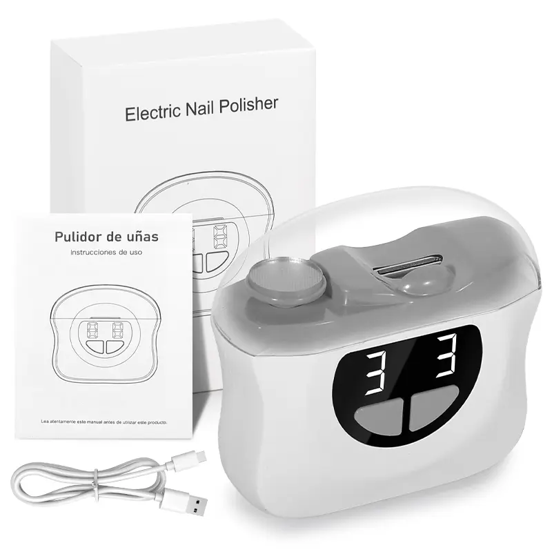 Electric Nail Clipper,Rechargeable Quiet Fingernail Cutter,Electric Toenail Trimmer - for Men Women Kids Teens Youth Elderly Travel Home Indoor Outdoor Salon