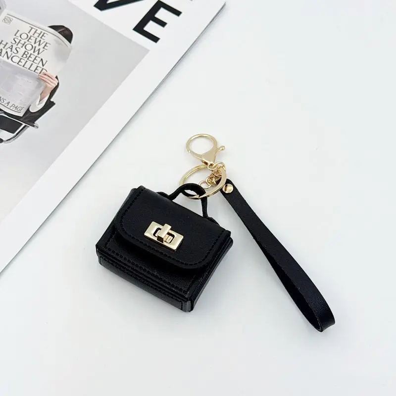 Creative Mini Bag Keychain – Leather Wallet/Pouch Charm & Gift
