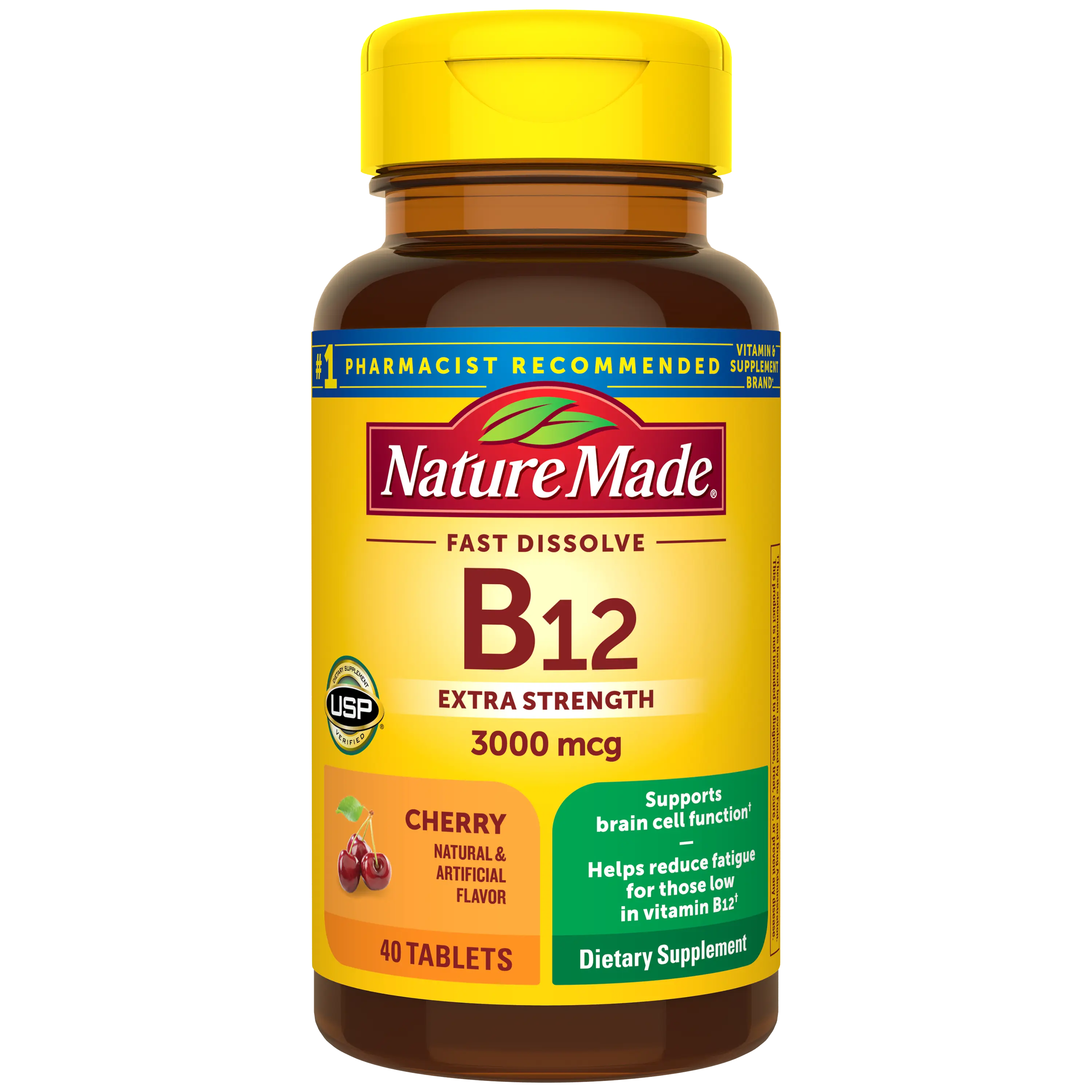 Vitamin B12 3000 mcg Fast Dissolve Tablets